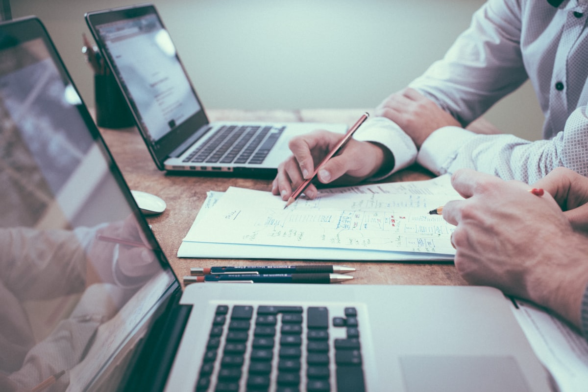 Employer reviewing a hiring plan with Uprovider
