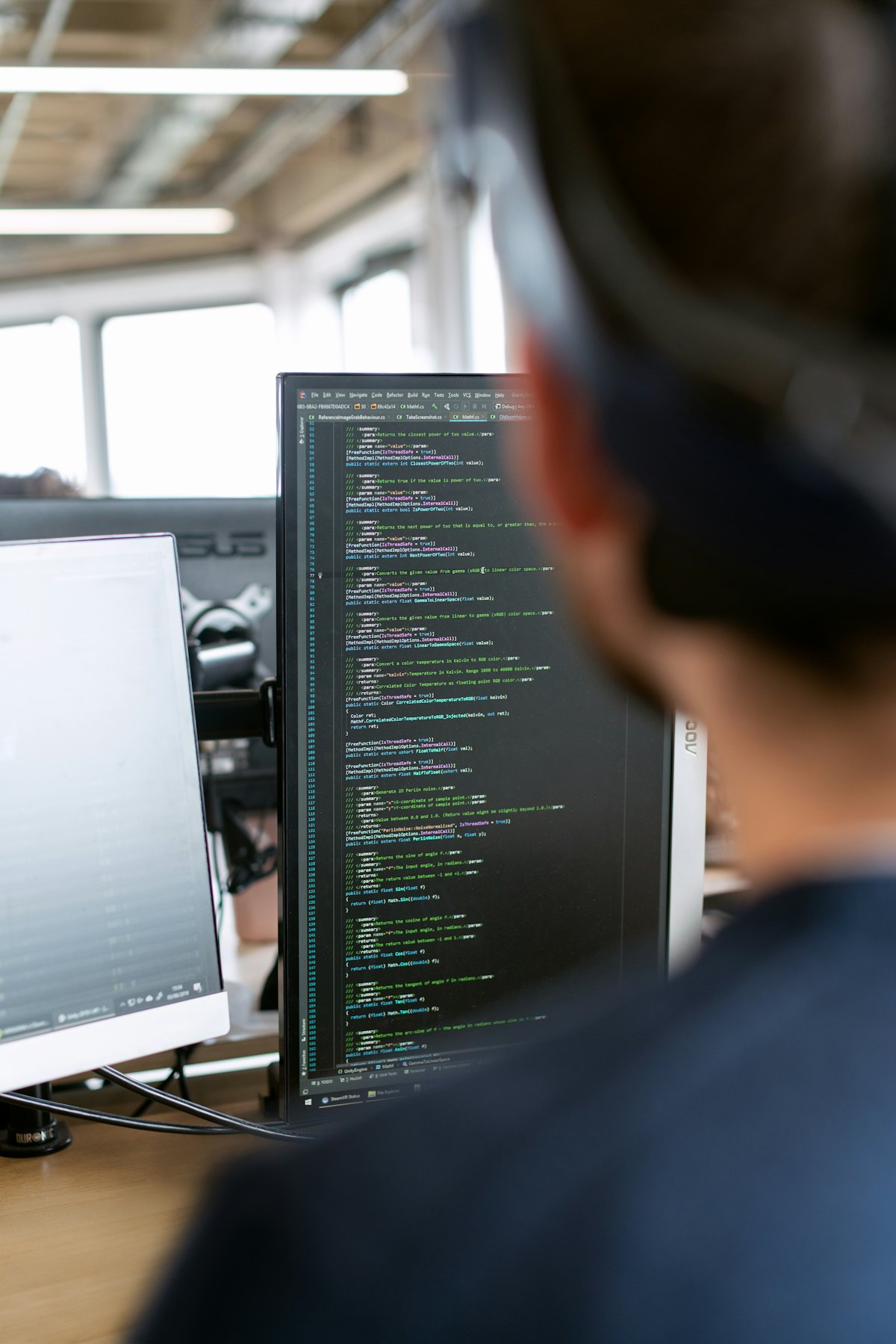 Skilled professional at work after a legal placement through Uprovider